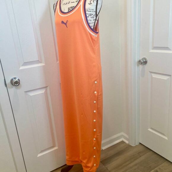 PUMA JERSEY MAXIDRESS  X DESERT SKYLAR DIGGINGS-SMITH LIMITED EDITION ATHLEISURE - Picture 10 of 16